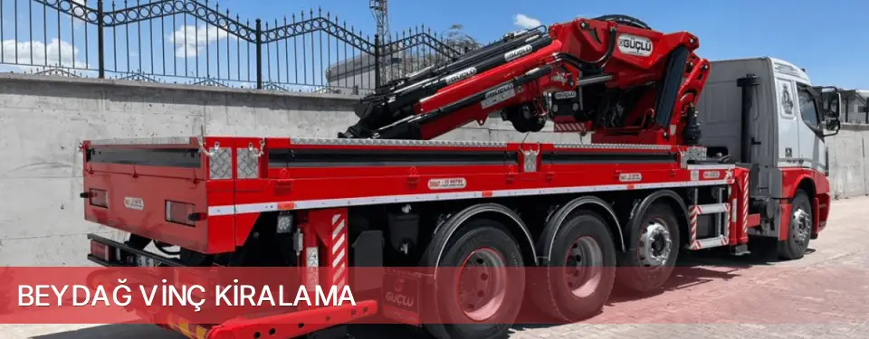 Beydağ İlçemi Vinç Kiralama